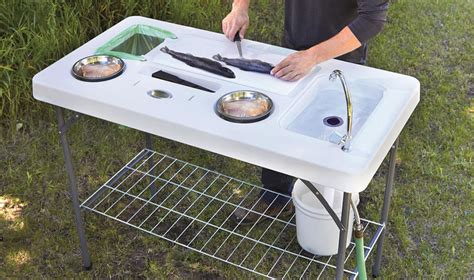 fish cleaning table|Fish Cleaning Stations .